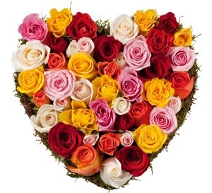Coeur de roses