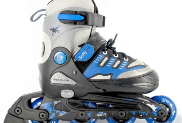 Laurent fait du roller